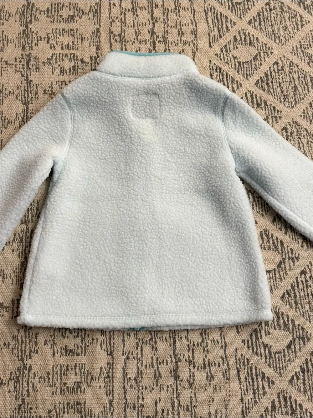 NWT OshKosh B'gosh Girls Microfleece Long-Sleeve Zip-Up Jacket 3T